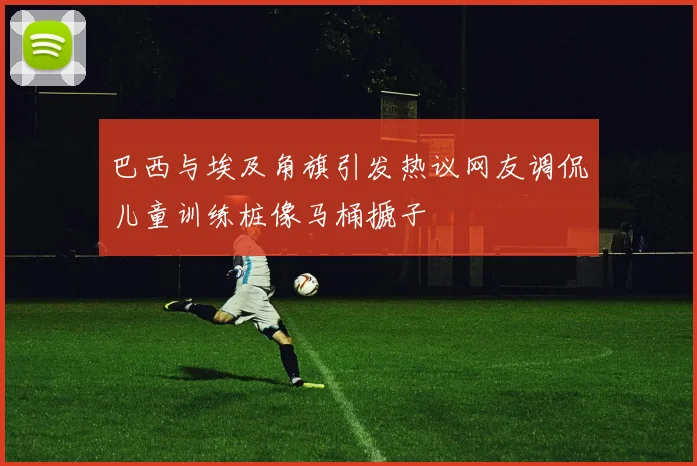 巴西与埃及角旗引发热议网友调侃儿童训练桩像马桶搋子